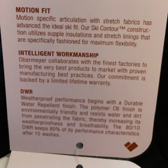 *NEW* OBERMEYER KIDS' 4 or 5 MINI ALPINIST INSULATED PANT, BLACK, INSULATED - Picture 7 of 10